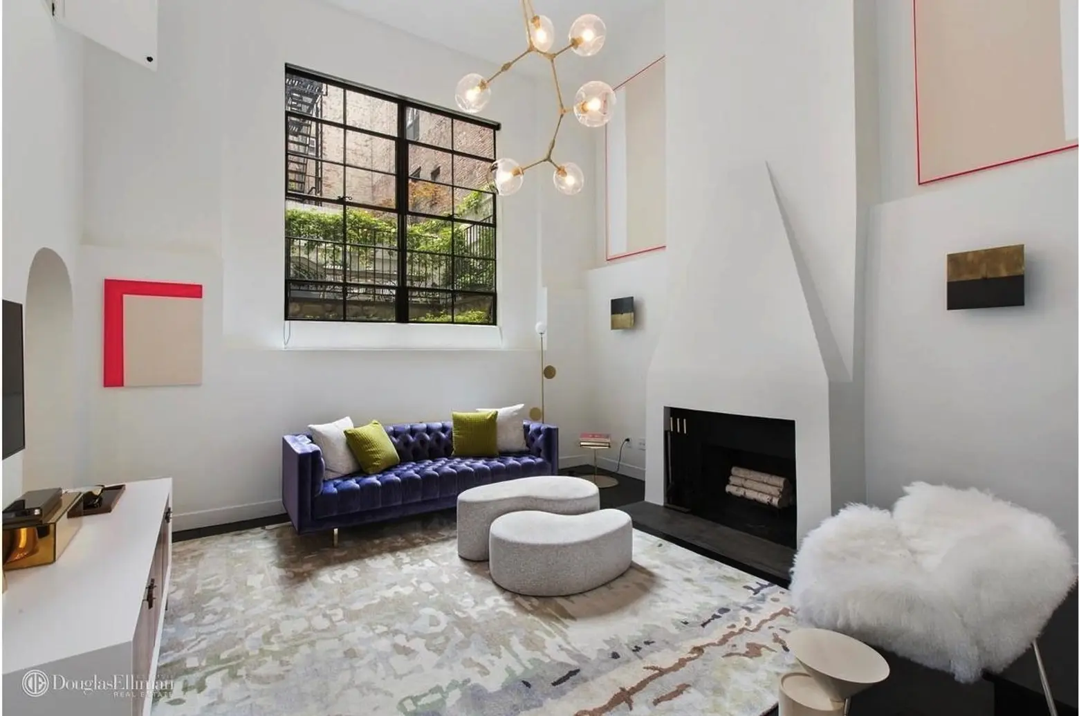 Strikingly modern duplex rents for $15,000/month in a historic West Village co-op