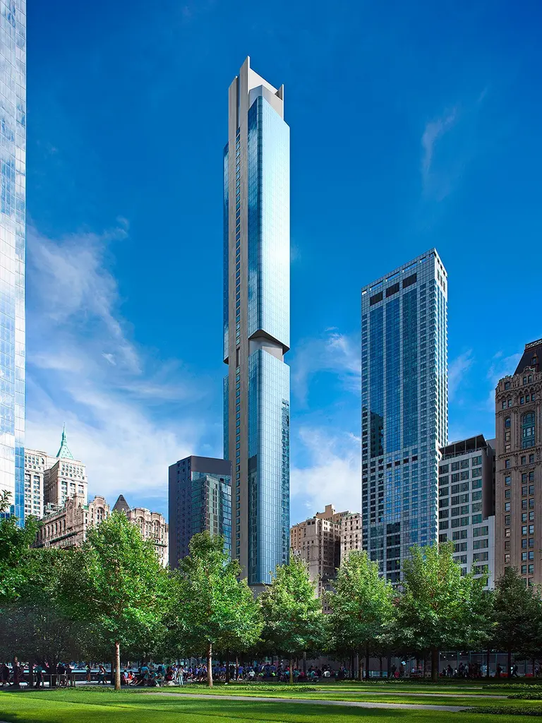 125 Greenwich Street gets new rendering, taller 912-foot height