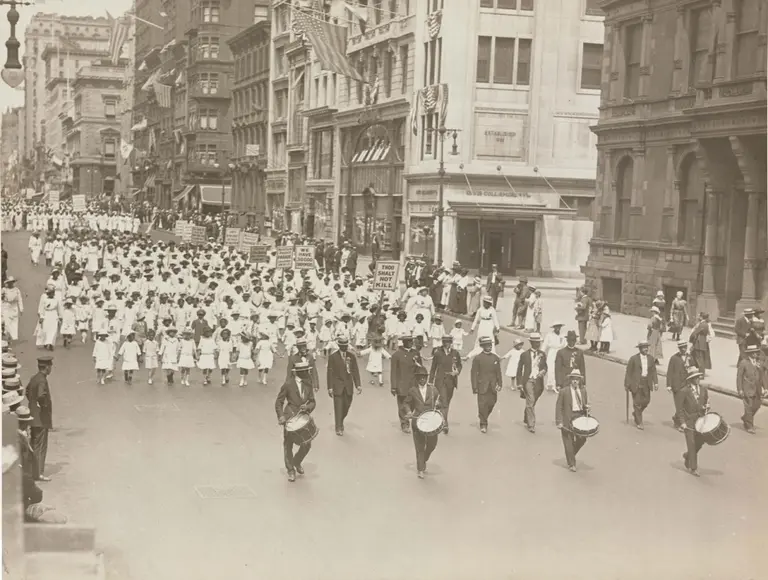 100 years ago today, the NAACP held its Silent Protest Parade down Fifth Avenue