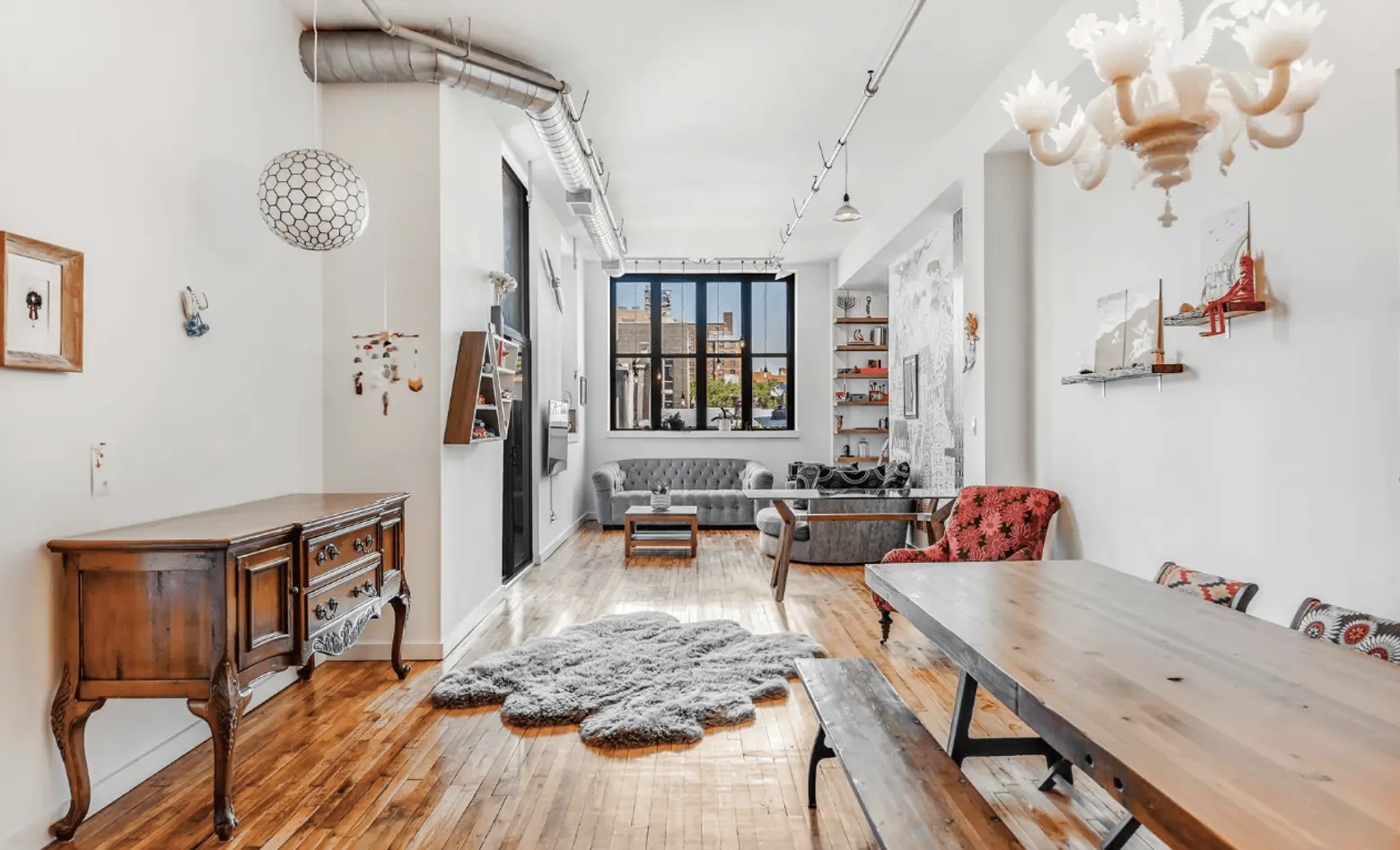 Chill on your private balcony in a former Bed-Stuy frozen food factory for $1.175M