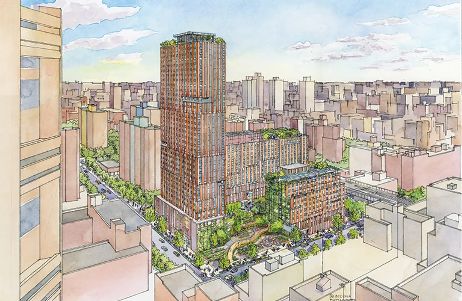 Sendero Verde, Handel Architects, L+M Development, East Harlem affordable housing, passive house NYC