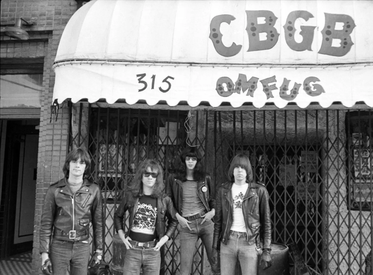On this day in 1974, the Ramones played their first gig at CBGB in the East Village