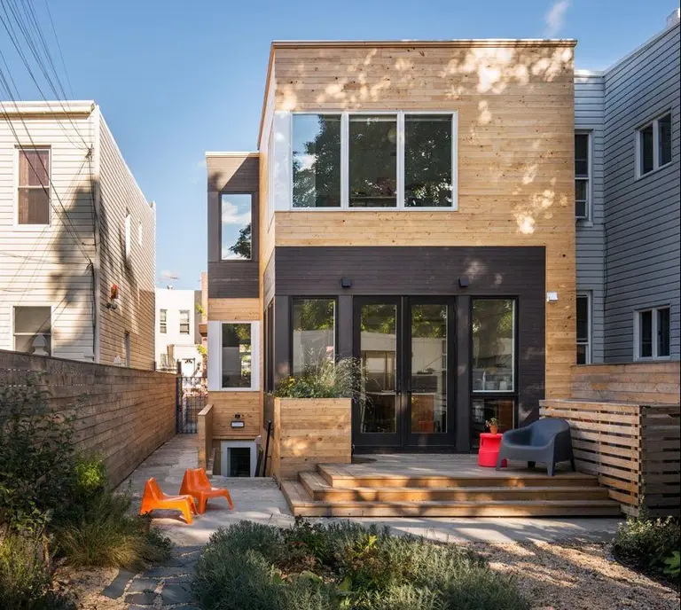 BFDO Architects renovated this Brooklyn rowhouse to capture light from every corner