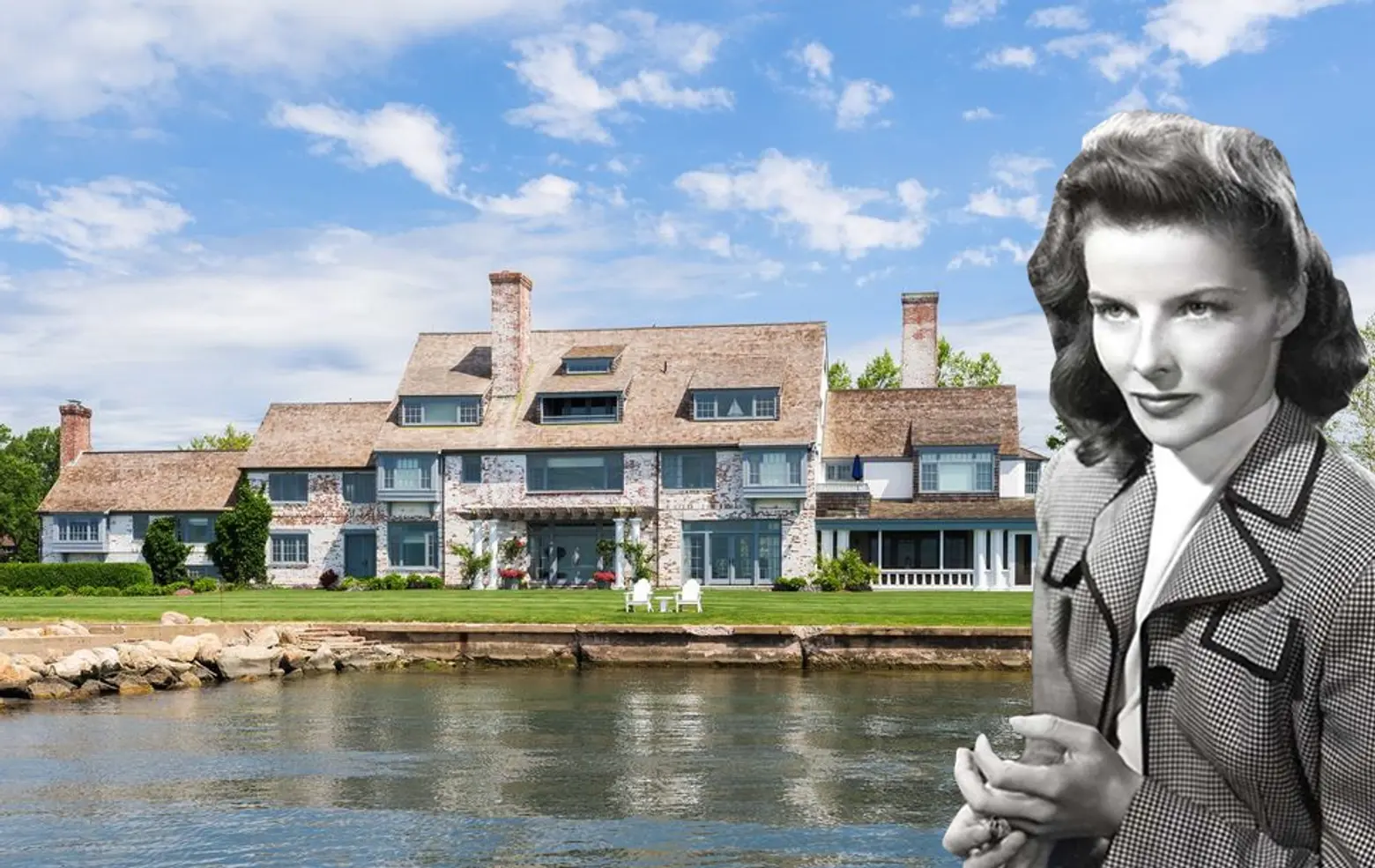 Katharine Hepburn’s former waterfront Connecticut estate sells for $11.5M