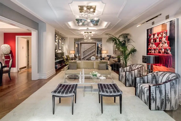 Over-the-top Upper East Side maisonette is back on the market for $19M