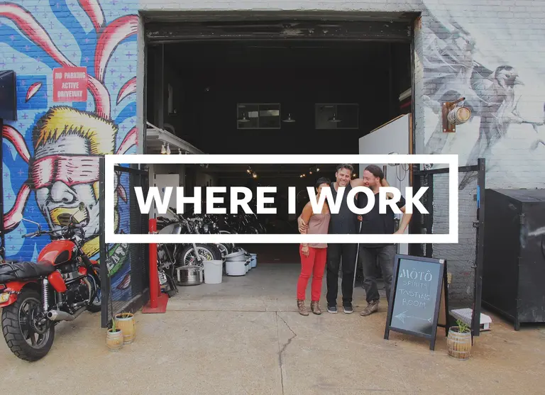 VIDEO: Tour MÔTÔ Spirits, a motorcycle-inspired distillery in Bushwick, Brooklyn