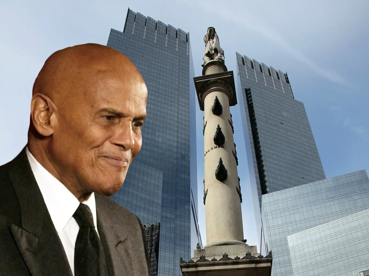 De Blasio announces 18-member committee, including Harry Belafonte, to review controversial monuments
