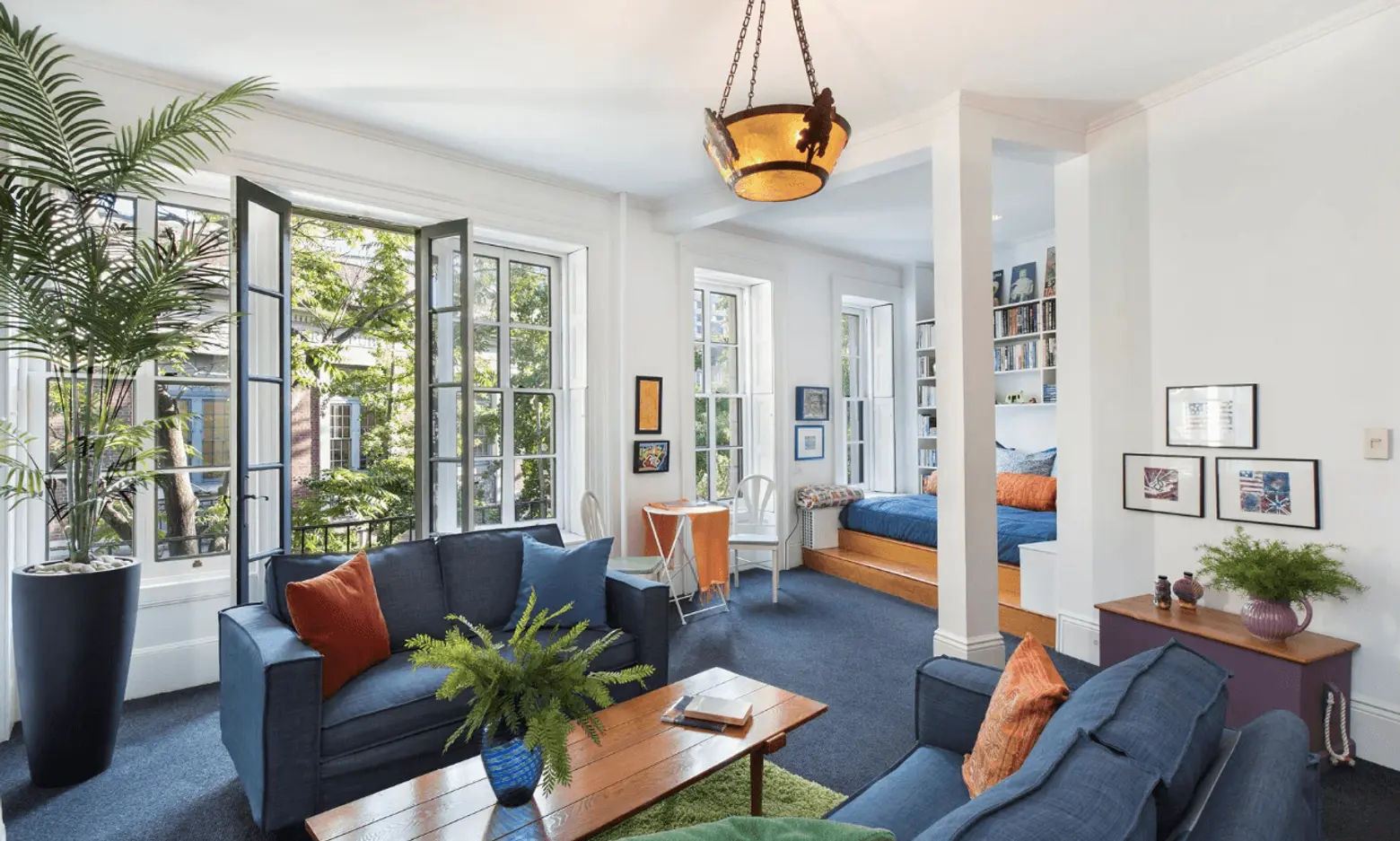 17 st luke's place, cool listings, west village, townhouses, historic homes, interiors