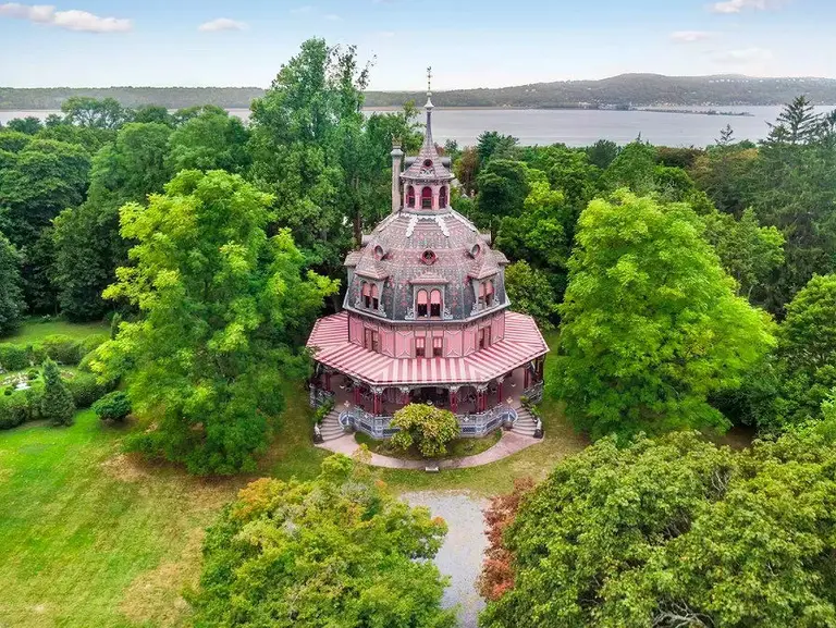 Live in an octagon-shaped, Victorian style home in Westchester for $40,000 a month