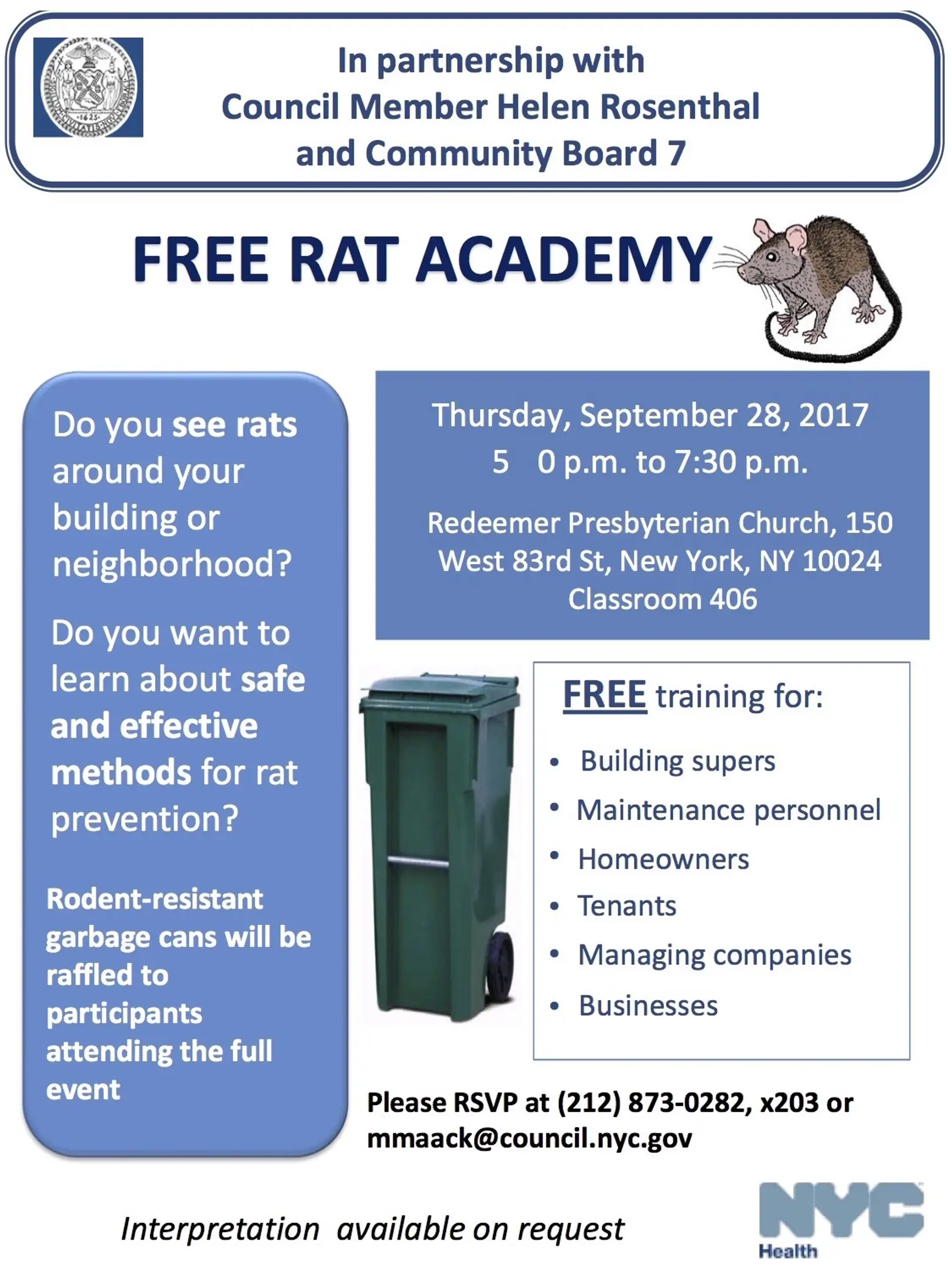 Free rat academy