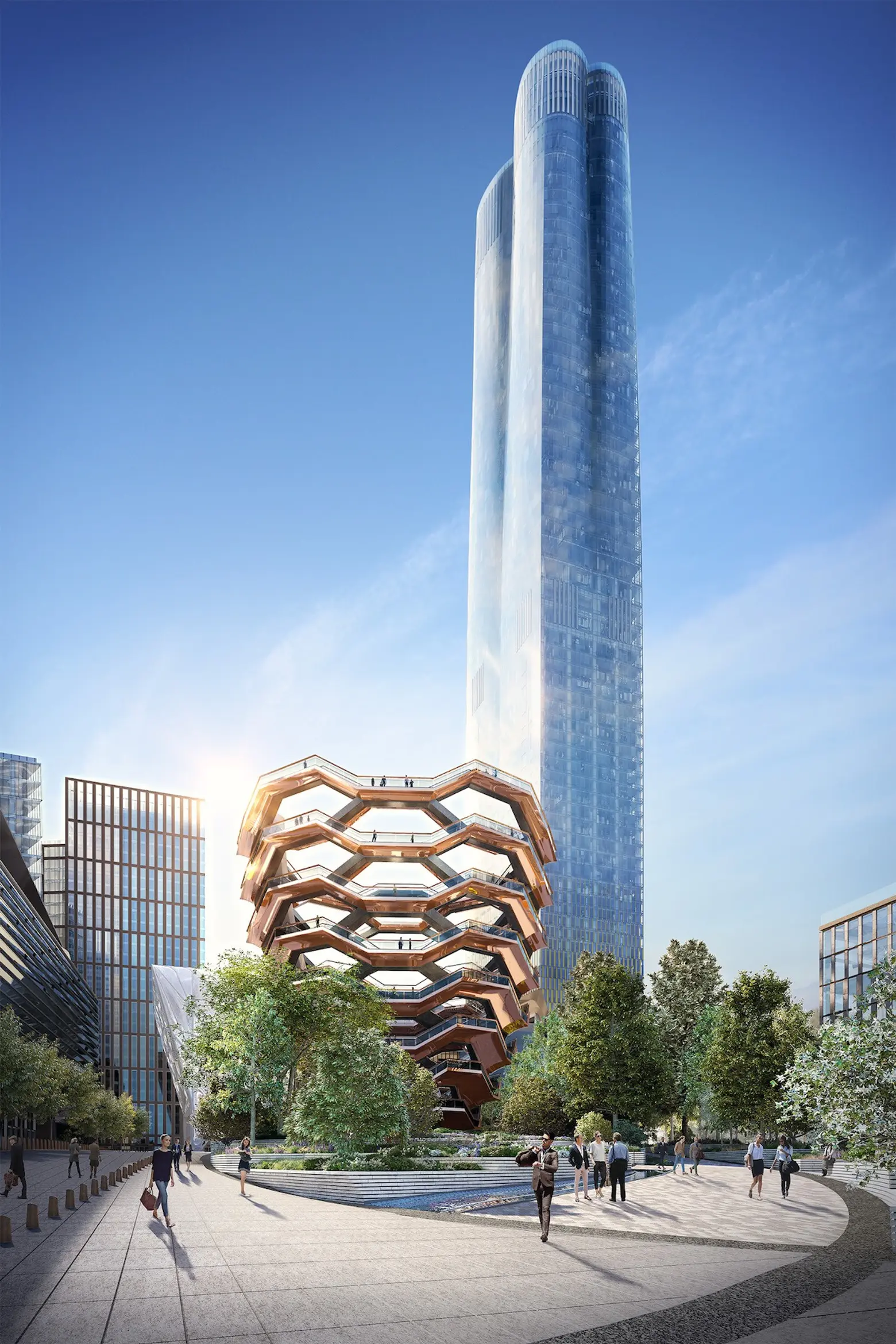 Fifteen Hudson Yards, Vessel, the shed, thomas heatherwick, Diller Scofidio & Renfro, the Rockwell Group, New Developments, penthouses,