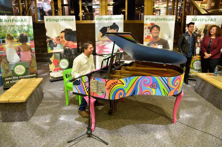 VIDEO: The story behind Port Authority’s secret public piano