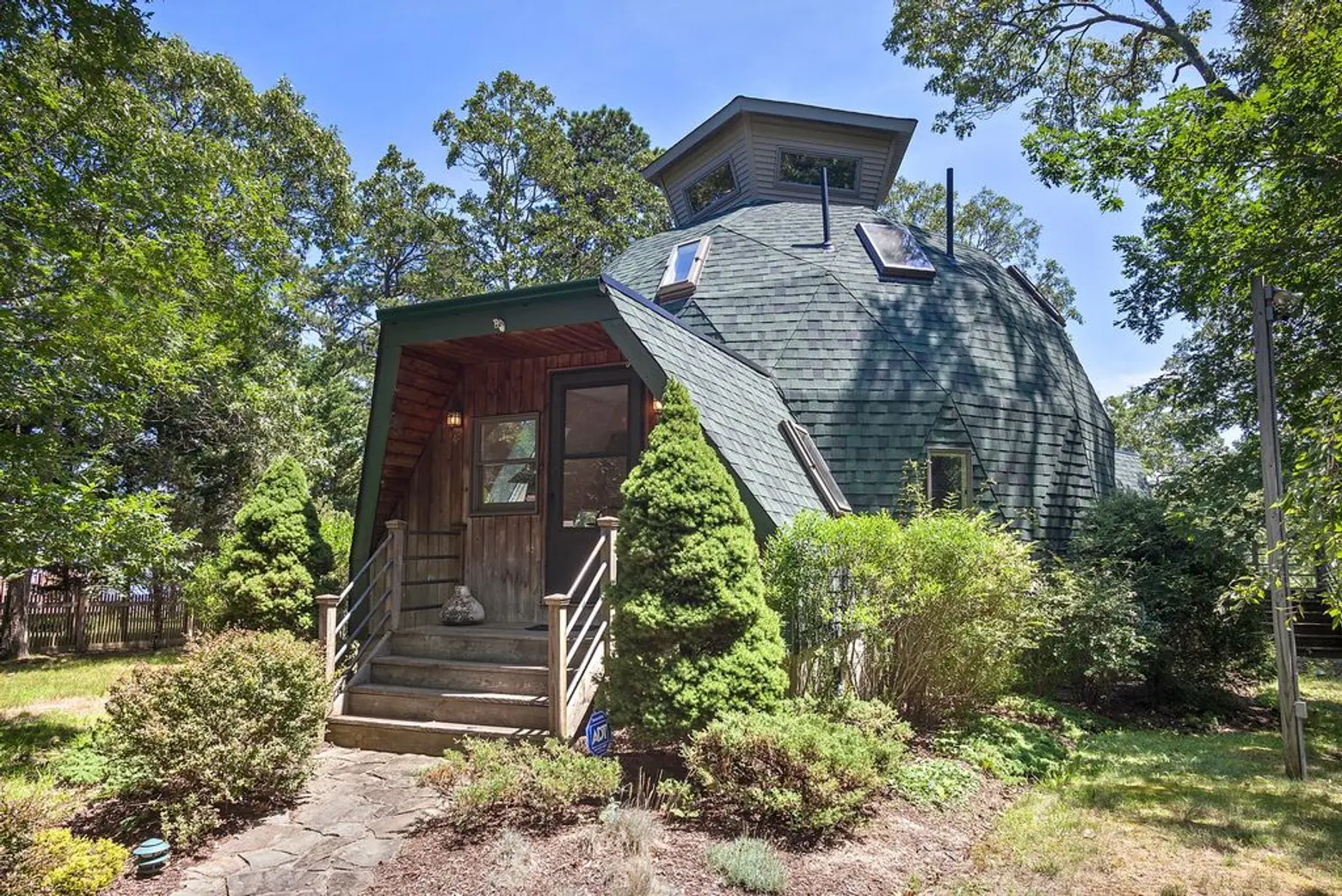 Live in a waterfront dome in Southampton for $729,000