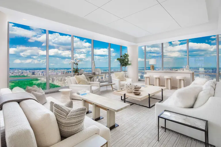 One57’s 85th-floor unit comes back on the market for $70M after a full reno