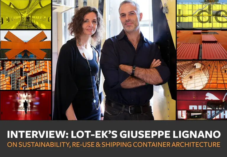 INTERVIEW: LOT-EK’s Giuseppe Lignano talks sustainability and shipping container architecture