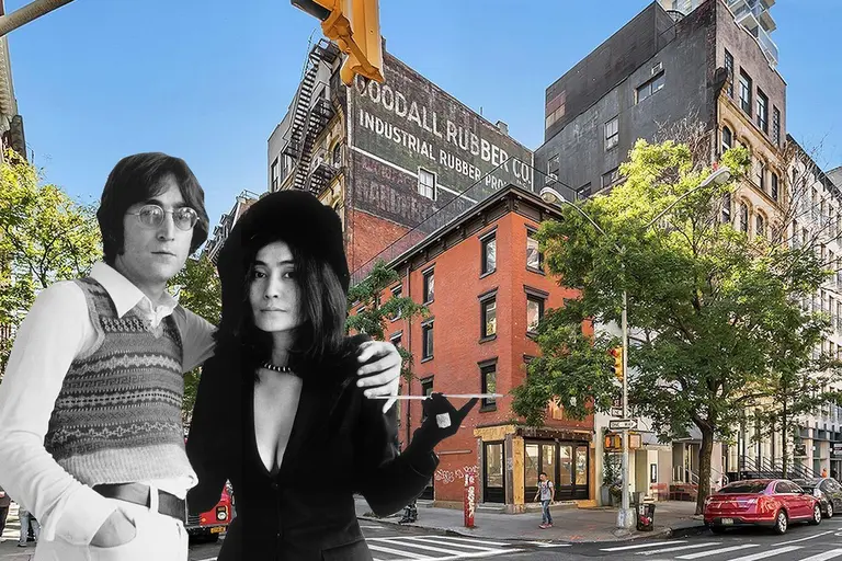 Tribeca townhouse with an address once used for John Lennon and Yoko Ono’s ‘Nutopia’ is for rent