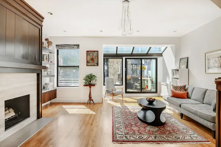 For $3.65M, an Upper West Side brownstone duplex with a place downstairs for your guests