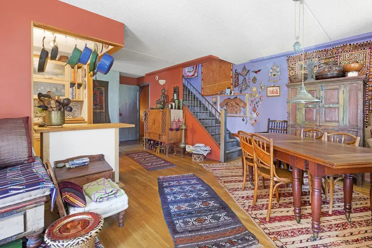 For $1.65M, a folksy and funky East Village duplex with prime outdoor space