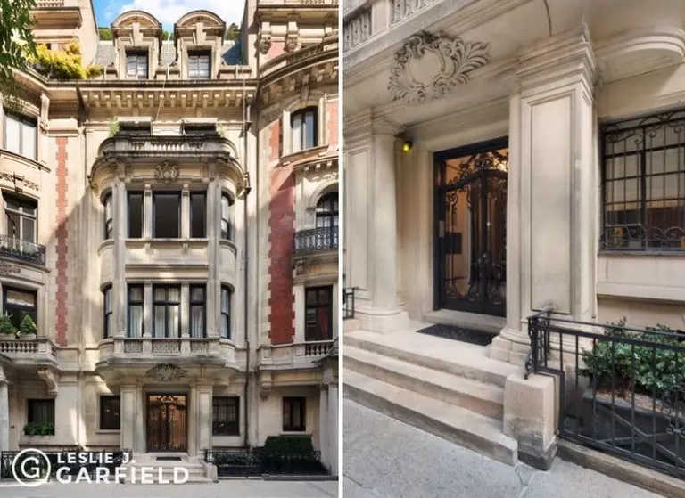 Options are many for this five-story $30M Beaux-Arts limestone townhouse on Museum Mile