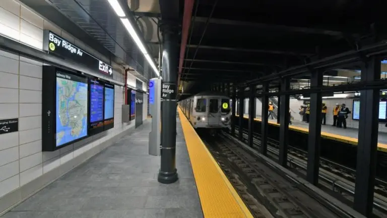 Bay Ridge Avenue R subway stop reopens with a modernized station