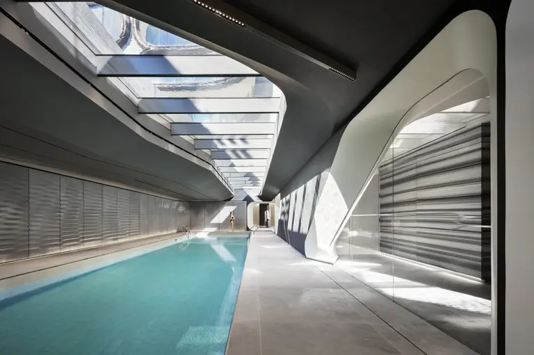 First look inside the amenity spaces at Zaha Hadid’s 520 West 28th Street