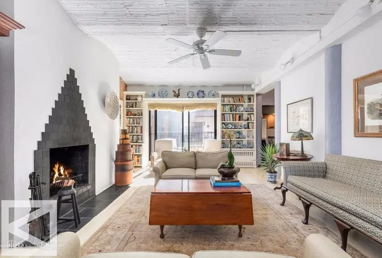 An earthy West Village pad with barrel-vaulted brick ceilings asks $2M