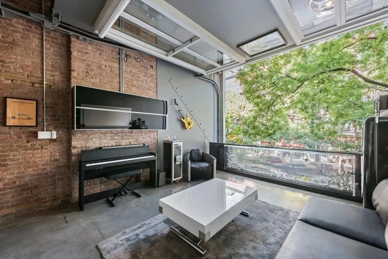 Fabled East Village triplex with retractable screen overlooking 14th Street asks $4.2M