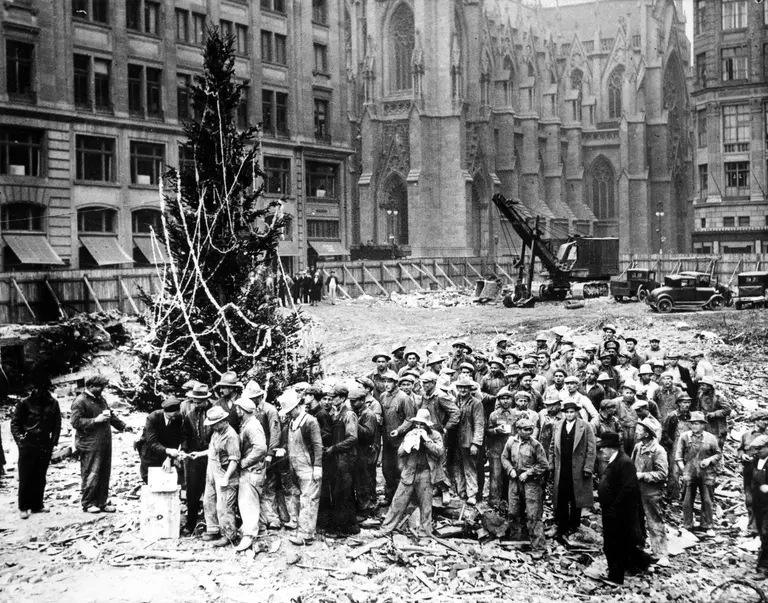 The history of the Rockefeller Center Christmas Tree, a NYC holiday tradition