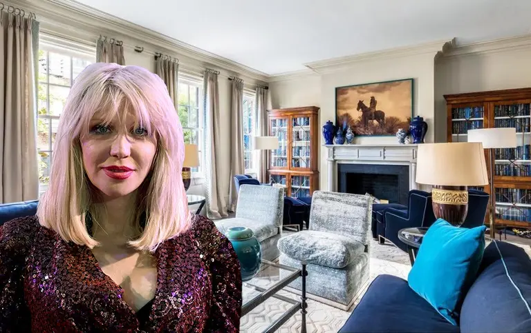 Courtney Love’s one-time West Village townhouse rental lists for $11.25M after a stylish makeover