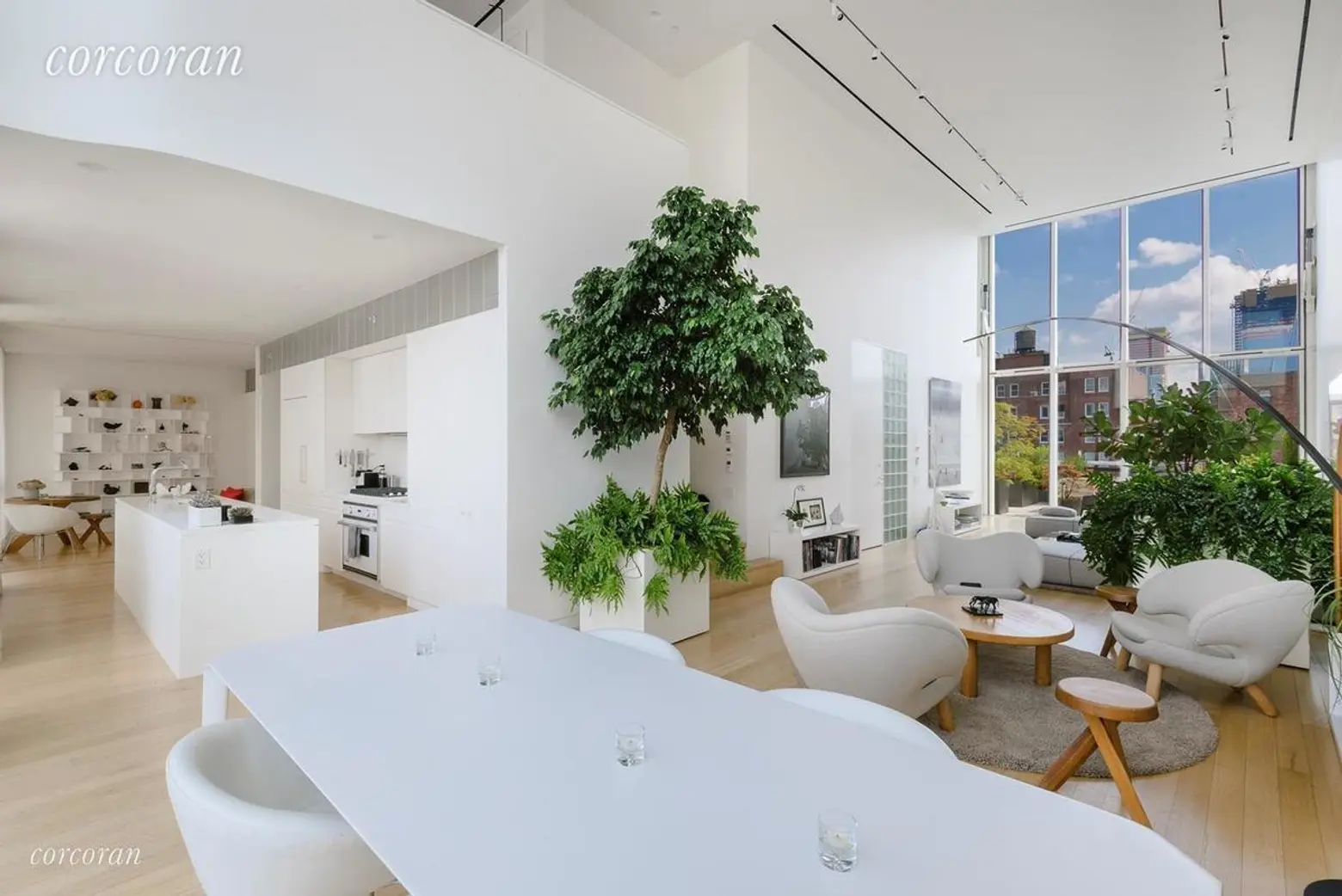 The penthouse at Shigeru Ban’s Metal Shutter Houses tries its hand as a $25K/month rental