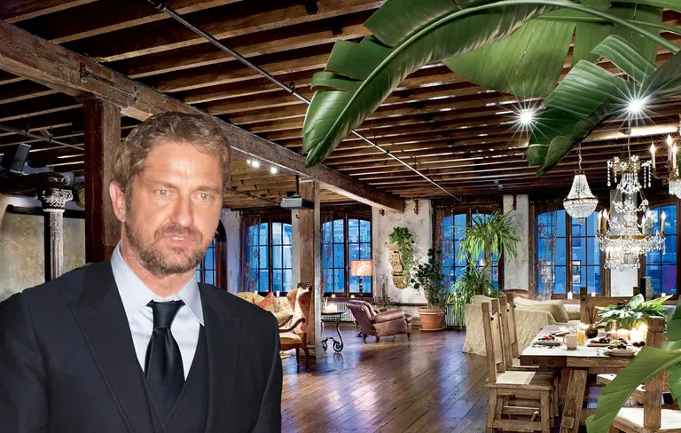Gerard Butler lists his bohemian-baroque Chelsea loft for $6M