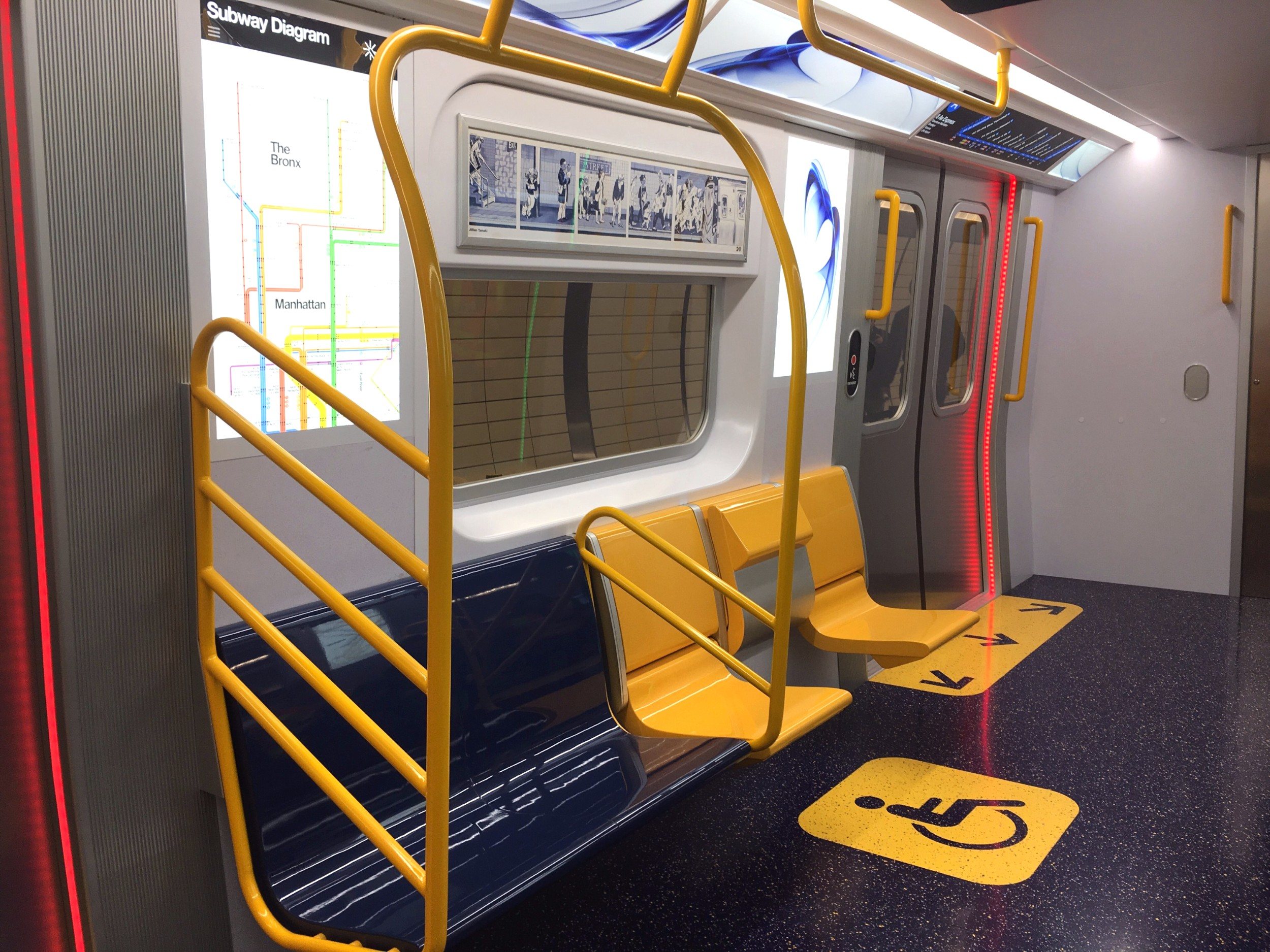 See inside the MTA s proposed open gangway subway cars 6sqft