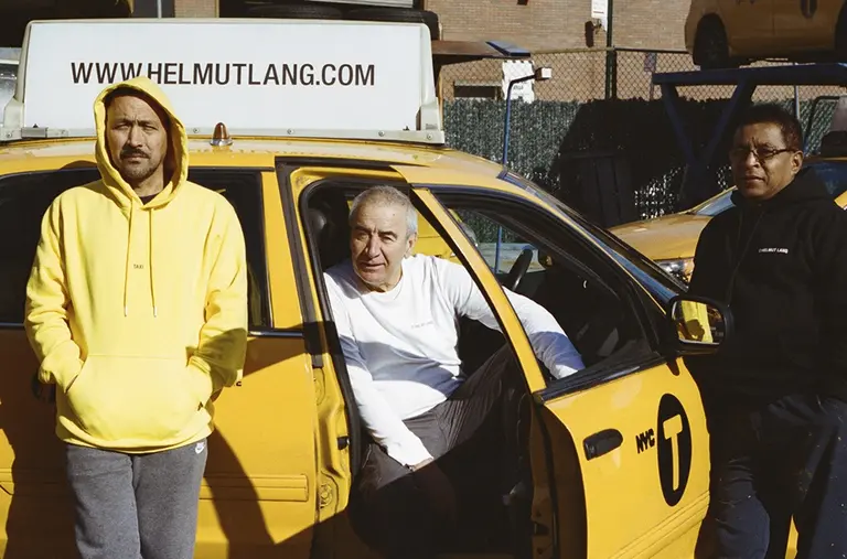 Helmut Lang’s throwback “Taxi Project” collection uses real NYC cab drivers as models