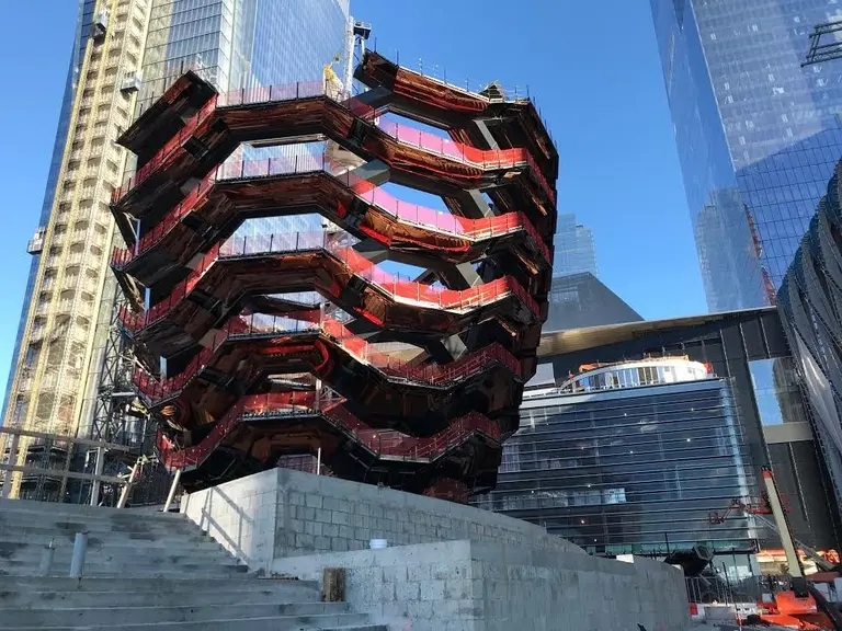 Thomas Heatherwick’s 150-foot, climbable Vessel tops out in Hudson Yards