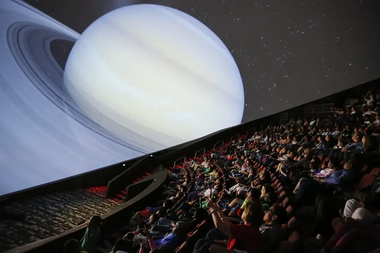 Visit the country’s biggest planetarium at Jersey City’s Liberty Science Center