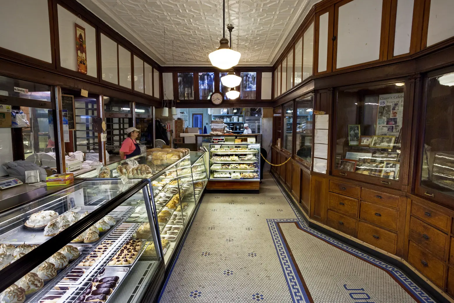 The full interior of 116-year-old Glaser's Bake Shop is for sale