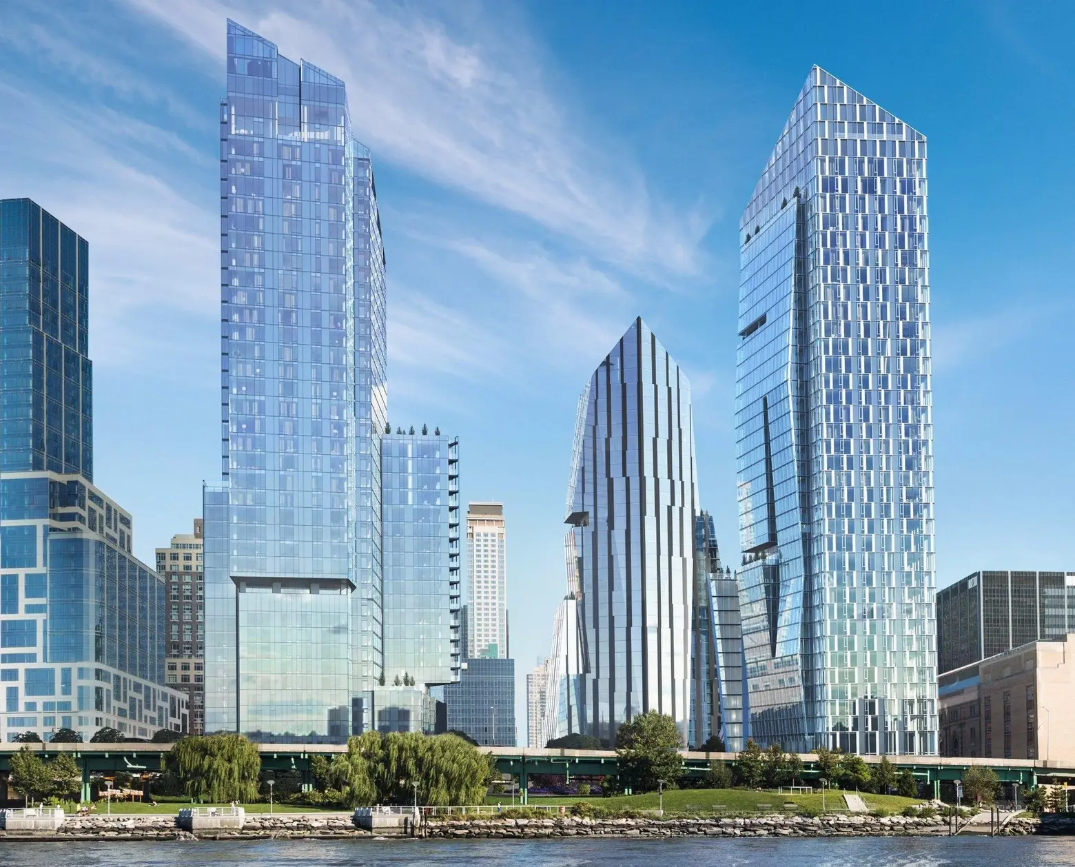 Pricing revealed for starchitect-designed Waterline Square rentals, with studios from $3,938/month