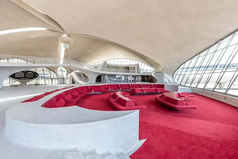 Sip 1960’s-inspired cocktails at the TWA Hotel’s restored retro bar, opening this May