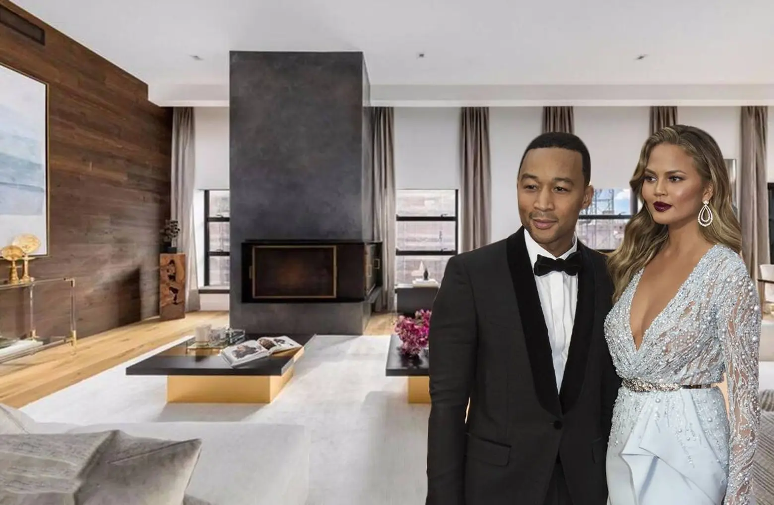Chrissy Teigen and John Legend tour a $9.5M penthouse in their former Nolita building