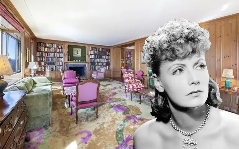 Greta Garbo’s exclusive East Side co-op hits the market for the first time in 64 years, asking $6M