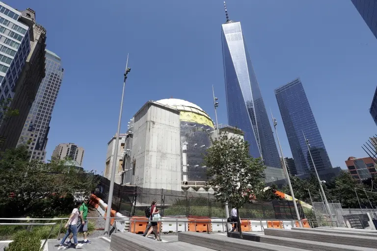 Construction suspended at the World Trade Center’s St. Nicholas Shrine amid financial woes
