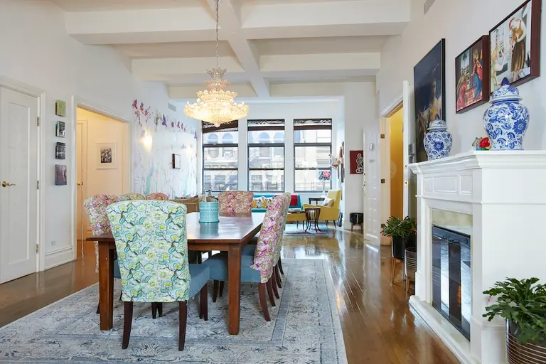 Colorful Gramercy loft with 17 windows and a private elevator entry asks $5.5M