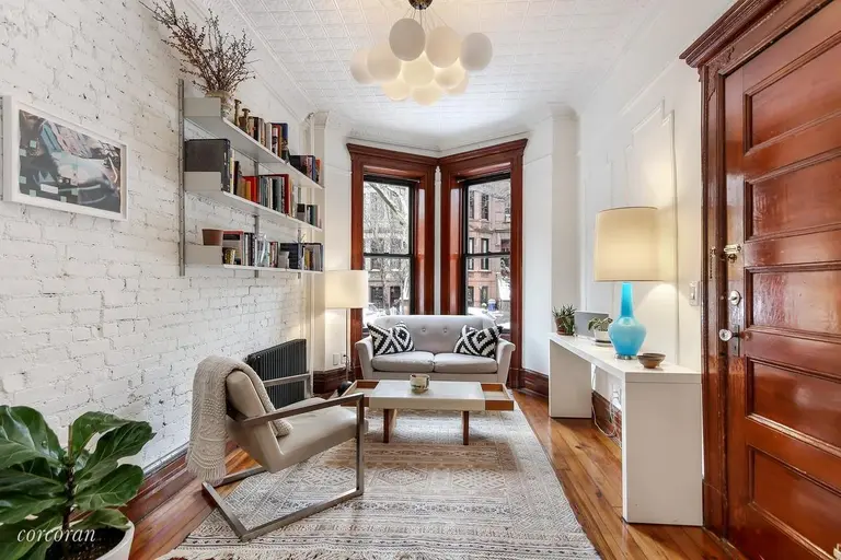 For $1.3M, this South Slope duplex has lots of options and a private patio