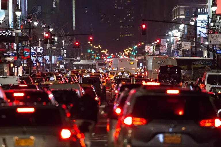 A lower congestion pricing toll floated by New York lawmakers