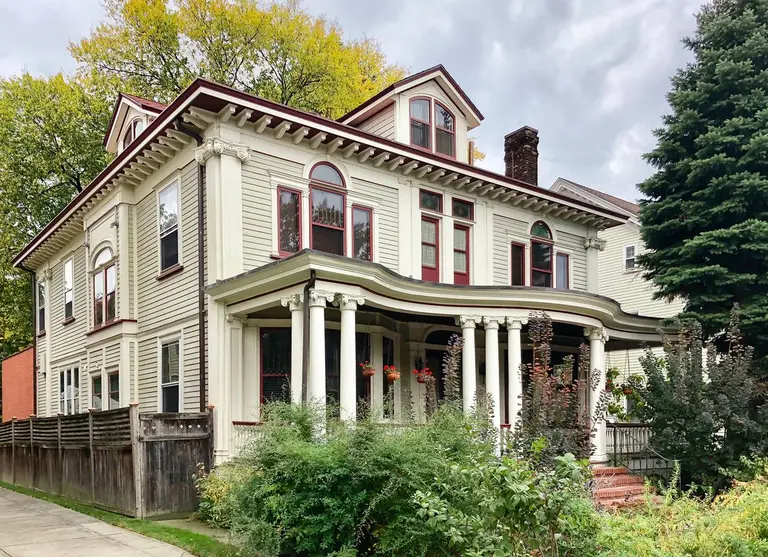 In Prospect Park South, a freestanding Victorian lined with stained glass lists for $3.25M