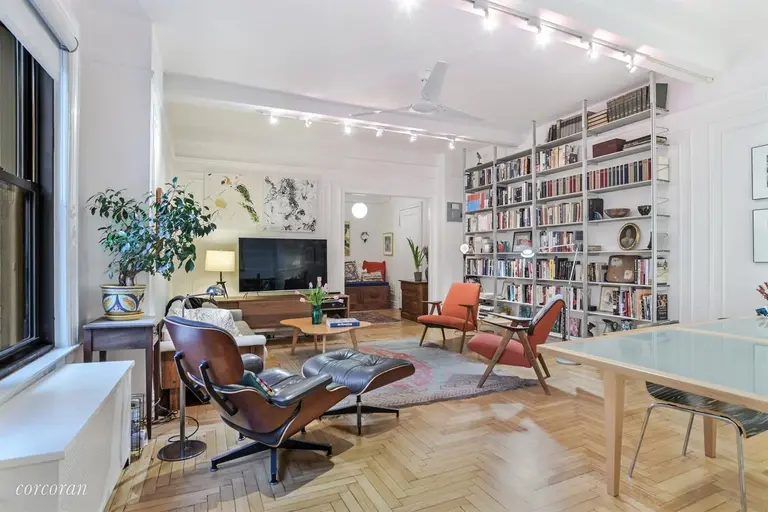 $749K co-op in Prospect Heights has prewar charm with customized touches