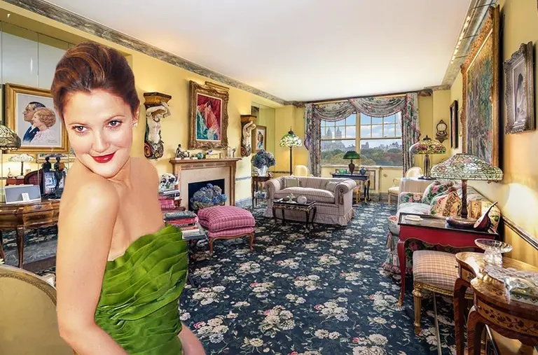 Drew Barrymore checks out two ritzy co-ops on the Upper East Side