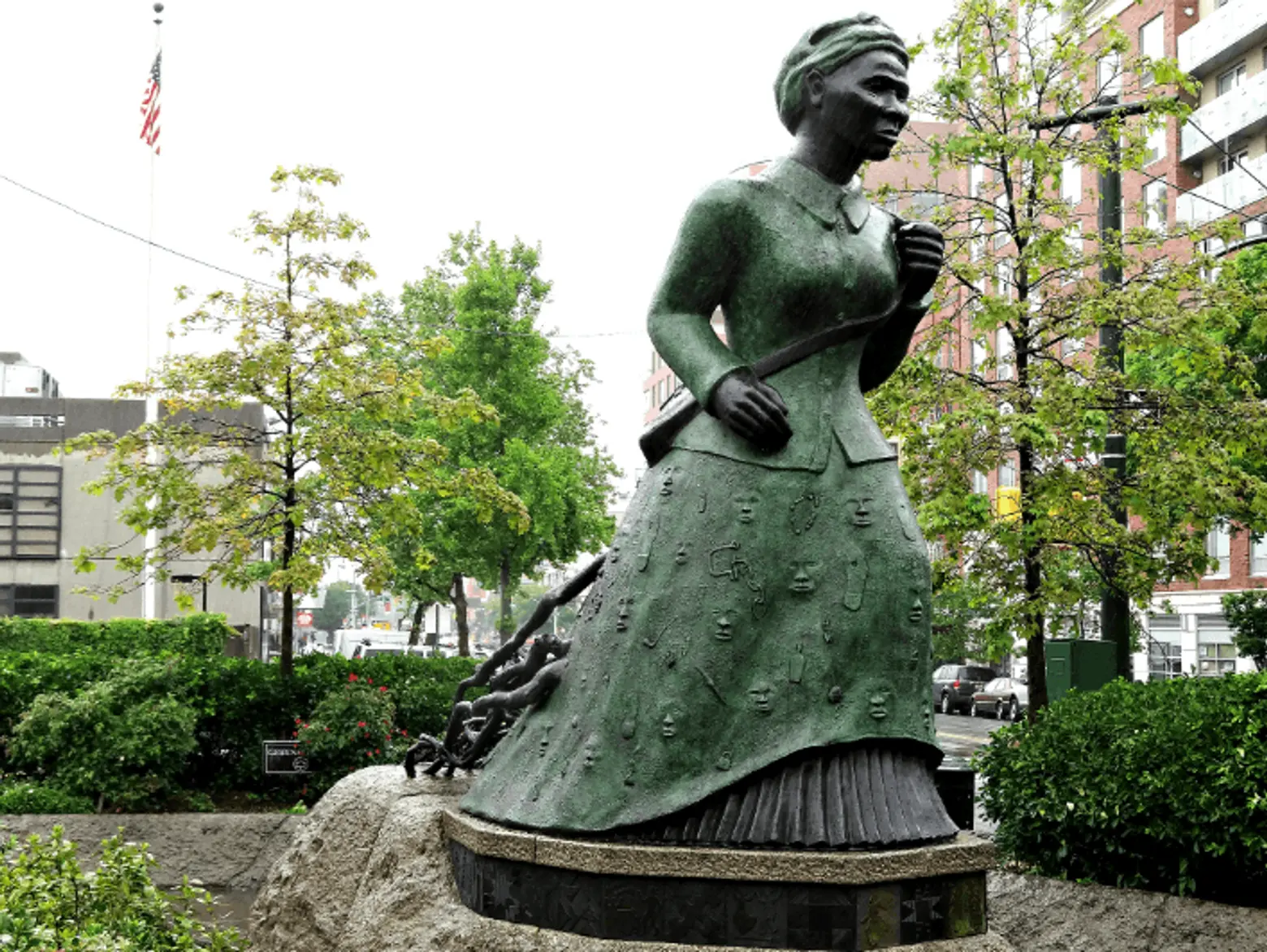 The story behind Harlem's trailblazing Harriet Tubman sculpture