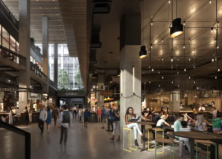 New details and renderings for Essex Crossing’s Market Line, NYC’s largest food hall