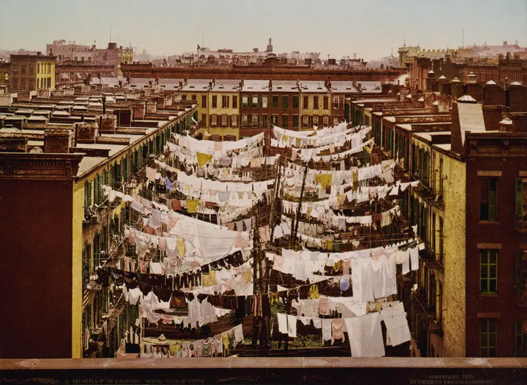 In New York’s tenement days, Monday was laundry day
